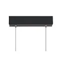 SLV Pendant luminaire ONE LINEAR 140 PHASE up/down, 35W, 2700/3000K, black