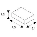 SLV Module radio ZIGBEE, blanche