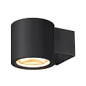 SLV Luminaire mural OCULUS WL SINGLE IP20, noir  gradable