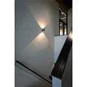 SLV Luminaire mural OCULUS WL SINGLE IP20, noir  gradable