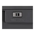 SLV outdoor ceiling luminaire ESKINA FRAME CL SINGLE CCT 1 flame, CCT Switch, adjustable IP65, anthracite 