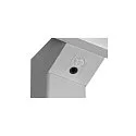 SLV Lampadaire WORKLIGHT UGR < 19 IP20, argent gradable