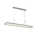 Luminaire à suspension WORKLIGHT UGR < 19 IP20, argent gradable