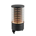 SLV Tête de luminaire M-POL M LOUVER on/off IP65, anthrazit 