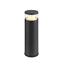 SLV luminaire head M-POL S CLEAR DALI controllable IP65, anthracite dimmable