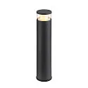 SLV luminaire head M-POL S CLEAR DALI controllable IP65, anthracite dimmable
