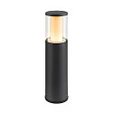SLV Tête de luminaire M-POL M CLEAR contrôlable par DALI IP65, anthrazit gradable