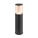 SLV Tête de luminaire M-POL M CLEAR contrôlable par DALI IP65, anthrazit gradable