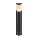 SLV Tête de luminaire M-POL M CLEAR contrôlable par DALI IP65, anthrazit gradable