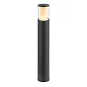 SLV Tête de luminaire M-POL M CLEAR contrôlable par DALI IP65, anthrazit gradable