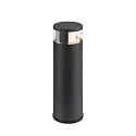 SLV luminaire head M-POL S SHADER DALI controllable IP65, anthracite dimmable