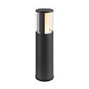 SLV luminaire head M-POL M SHADER DALI controllable IP65, anthracite dimmable