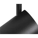SLV wall and ceiling luminaire ASTO TUBE CW DOUBLE 2 flames, long, cardanic swivelling GU10 IP20, black dimmable