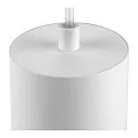 SLV pendant luminaire ASTO TUBE 2 flames, rigid, long GU10 IP20, white dimmable