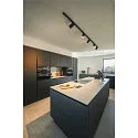 SLV 1-Projecteur monophasé ASTO TUBE rond, pivotant à la cardan GU10 IP20, noir gradable
