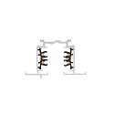 SLV 3-phase recessed track S-TRACK PHASE & DALI 2M DALI controllable, black