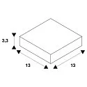 SLV 3-phase L-connector S-TRACK PHASE & DALI built-in version, DALI controllable, earth left, with feed-in option, white
