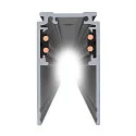 surface-mounted track TRACK 48V DALI controllable, low, black