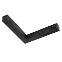 L-connector TRACK 48V DALI controllable, electric, black
