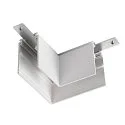 L-connector TRACK 48V mechanical, left, low, white