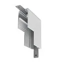L-connector TRACK 48V mechanical, low, Stereo, white
