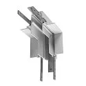 L-connector TRACK 48V mechanical, Stereo, white
