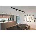 SLV Projecteur sur rail IN-LINE 22 TRACK 48V contrôlable par DALI IP20, noir gradable