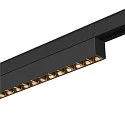 SLV Projecteur sur rail IN-LINE 22 TRACK 48V DARKLIGHT REFLECTOR contrôlable par DALI IP20, noir gradable