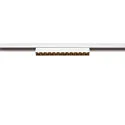 SLV Projecteur sur rail IN-LINE 22 TRACK 48V DARKLIGHT REFLECTOR contrôlable par DALI IP20, blanche gradable