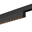 SLV Projecteur sur rail IN-LINE 44 TRACK 48V DARKLIGHT REFLECTOR contrôlable par DALI IP20, noir gradable