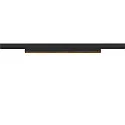 Projecteur sur rail IN-LINE 44 TRACK 48V DARKLIGHT REFLECTOR contrôlable par DALI IP20, noir gradable