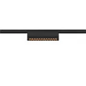 Projecteur sur rail IN-LINE 24 TRACK 48V DARKLIGHT REFLECTOR Move DALI IP20, noir gradable