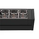 SLV track spot IN-LINE 24 TRACK 48V DARKLIGHT REFLECTOR Move DALI IP20, black dimmable