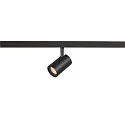 Projecteur sur rail NUMINOS® XS TRACK 48V contrôlable par DALI IP20, noir gradable