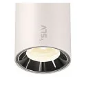 SLV Projecteur sur rail NUMINOS® XS 48V DALI 2 40° pivotant, pour VDU, contrôlable par DALI IP20, blanc mat gradable