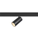 SLV Projecteur sur rail NUMINOS® S TRACK 48V contrôlable par DALI IP20, noir, blanche gradable