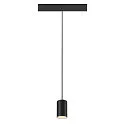 SLV Luminaire à suspension NUMINOS® XS TRACK 48V contrôlable par DALI IP20, noir, blanche gradable