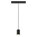 SLV Luminaire à suspension NUMINOS® XS TRACK 48V contrôlable par DALI IP20, noir, blanche gradable