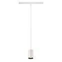 Luminaire à suspension NUMINOS® XS TRACK 48V contrôlable par DALI IP20, noir, blanche gradable
