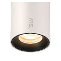 SLV Luminaire à suspension NUMINOS® XS TRACK 48V contrôlable par DALI IP20, noir, blanche gradable
