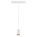 SLV Luminaire à suspension NUMINOS® XS 48V DALI 2 20° contrôlable par DALI IP20, blanc mat gradable