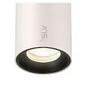 SLV pendant luminaire NUMINOS® XS 48V 55° for VDU workstation, DALI controllable IP20, white matt dimmable