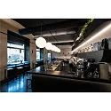 SLV Luminaire à suspension NUMINOS® S TRACK 48V contrôlable par DALI IP20, noir, blanche gradable