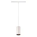 Luminaire à suspension NUMINOS® S TRACK 48V contrôlable par DALI IP20, noir, blanche gradable