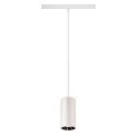 Luminaire à suspension NUMINOS® S TRACK 48V contrôlable par DALI IP20, chrome, blanche gradable