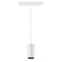 SLV Luminaire à suspension NUMINOS® S TRACK 48V contrôlable par DALI IP20, chrome, blanche gradable