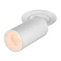 Plafonnier encastré NUMINOS® PROJECTOR S cylindrique, blanche