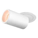 SLV Plafonnier encastré NUMINOS® PROJECTOR M cylindrique, blanche