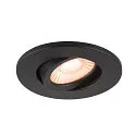 SLV cover UNIVERSAL DOWNLIGHT MOVE round, swivelling, black