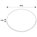 SLV cover UNIVERSAL DOWNLIGHT MOVE round, swivelling, black